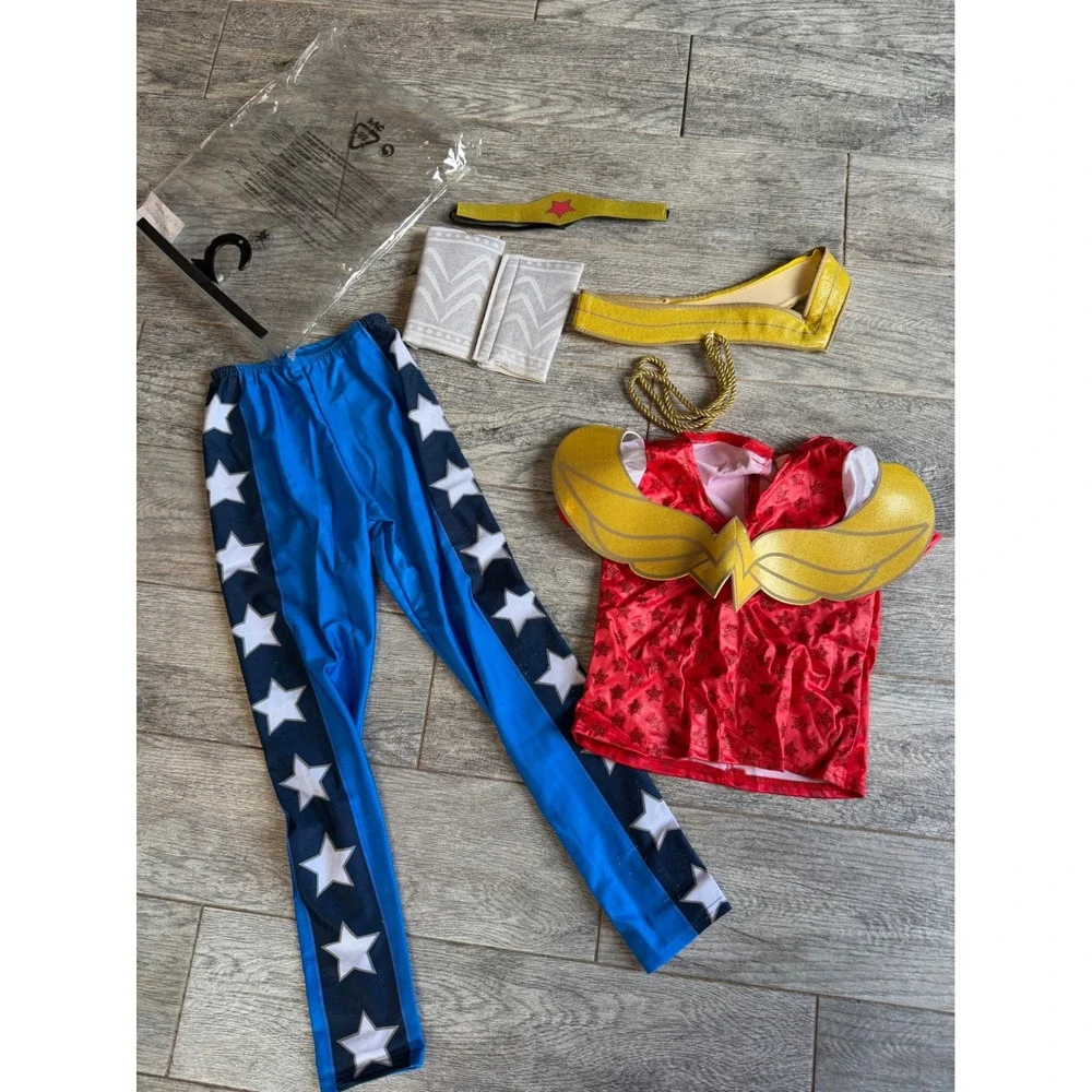 DC Super Hero Girls Wonder Woman Halloween Costume Medium Superhero Girls Comic